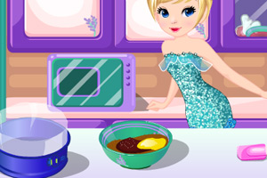 可爱的草莓蛋糕