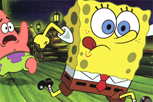 害羞海绵宝宝拼图