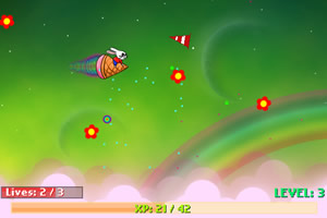 冰淇淋兔空中大战