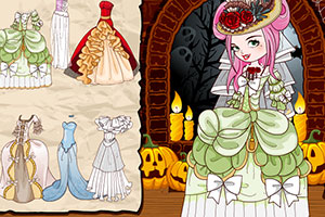 万圣节漂亮新娘