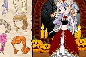 万圣节漂亮新娘