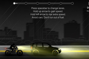 飞驰于冬雨之夜