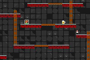 迷糊大叔喝啤酒