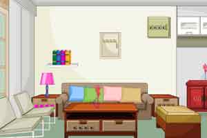 白色主题房间大逃脱