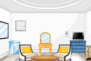 白色主题房间大逃脱