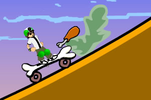 少年骇客石器滑板