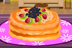 香蕉果味多层饼