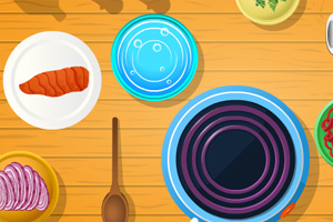 美丽公主煮鸡汤