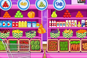 混合水果冰激凌