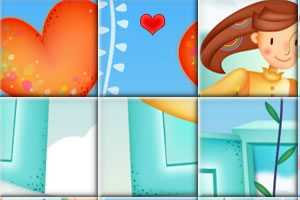 快乐情人节拼图