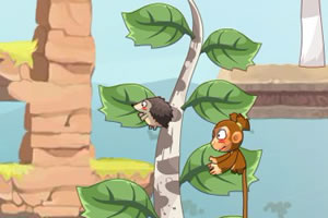 大脸猴与火刺猬