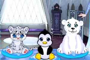 艾莎和她的宠物们