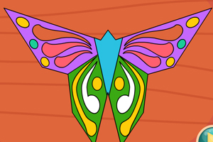 蝴蝶填色