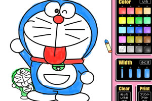 多啦A梦水彩画4