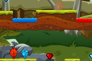 冰火人侏罗纪探险选关版