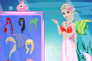 冰雪女王美人鱼