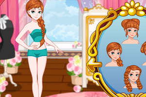 爱莎和安娜伴娘装