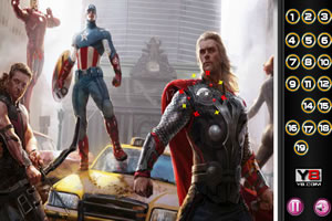 复仇者联盟找数字