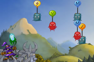 紫色魔法师守城2