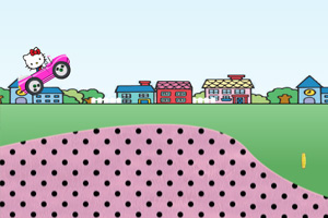 凯蒂猫的卡丁车