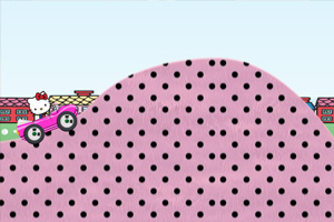 凯蒂猫的卡丁车