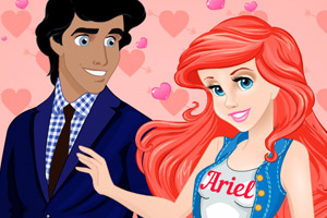 艾莎和艾丽儿争男友