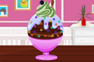 美味巧克力冰淇淋