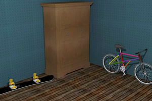 运动男孩的房间