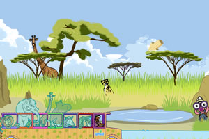 参观非洲动物园