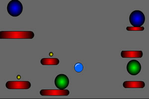 送蓝色小球回家