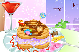 冰淇淋奶油三明治