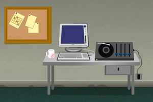 电子实验室逃生