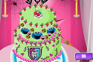 小魔女的漂亮蛋糕