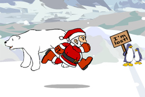 圣诞老公公快跑