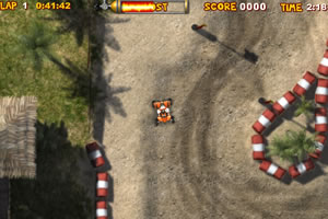 单人四驱车拉力赛