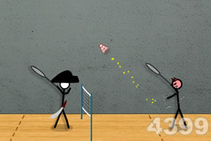 火柴人打羽毛球2
