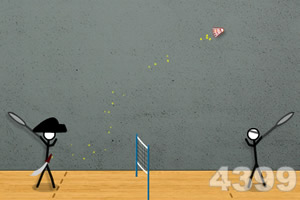 火柴人打羽毛球2