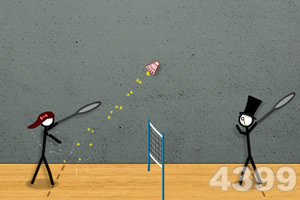 火柴人打羽毛球2