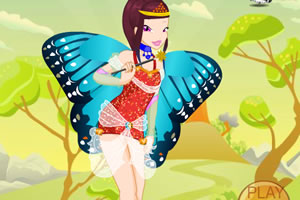 飞翔的蝴蝶仙子