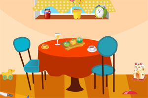 凌乱厨房找东西