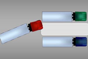 停靠大卡车训练