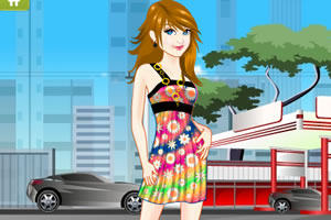 可爱的都市女孩