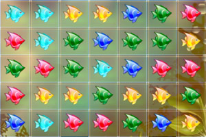 彩色鱼儿对对碰