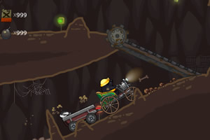 鼹鼠运矿车3无敌版