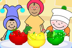 小朋友学做食物