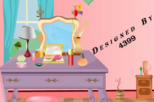 可爱的梳妆台