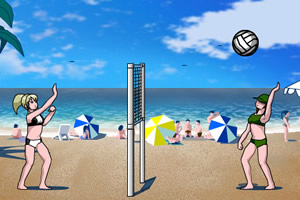 女子沙滩排球