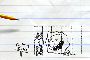 铅笔涂鸦创意动画12