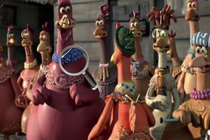 养鸡场里找字母