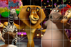 马达加斯加3趣味拼图